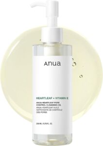Anua Heartleaf Pore Control Cleansing Oil – Huile Démaquillante Purifiante 200 ml